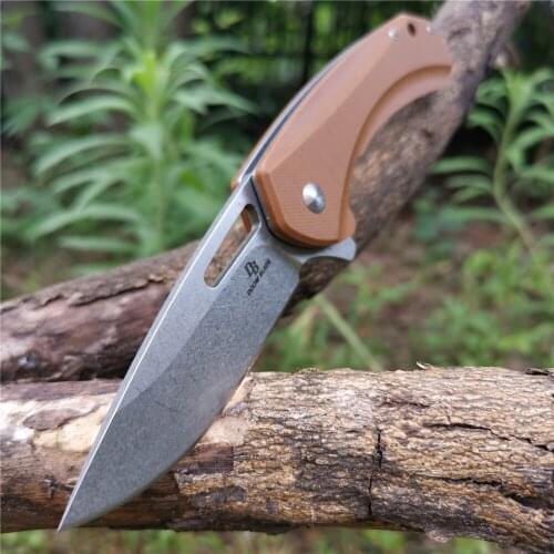 Tactical folding knife North American knife anti-knife, G10 handle, suitable for daily outdoor hunting camp