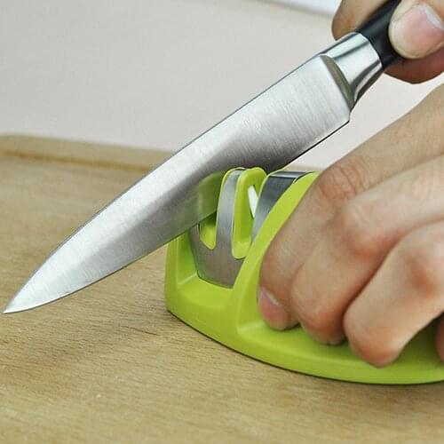 Sharpener Kitchen Knife Two Stages Fine Coarse Sharpener Sharpening Stone Kitchen Knives Tools