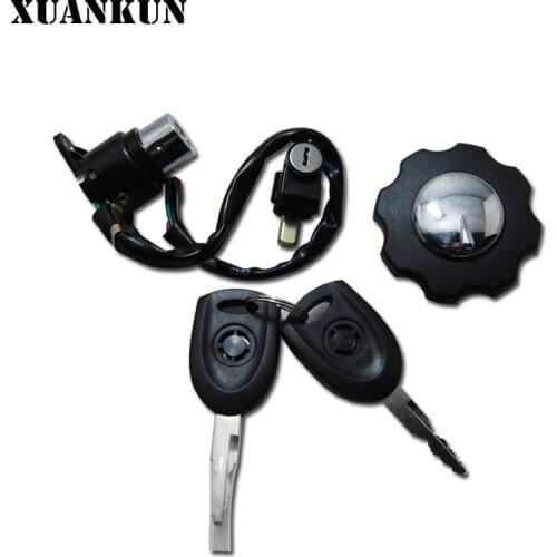 XUANKUN Motorcycle Accessories Lock Assembly CF125-2 Tank Leading Switch Ignition Lock CFMOTO