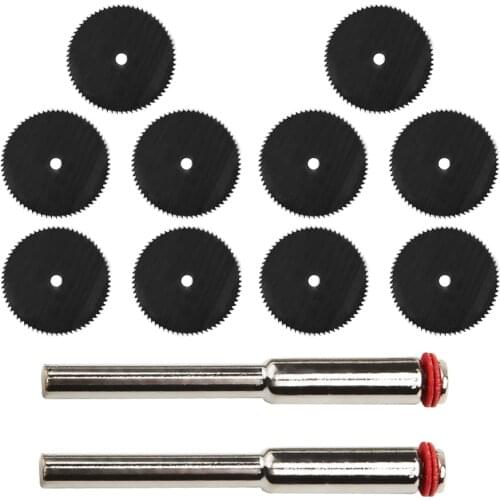 10Pcs 25mm Mini Circular Saw Blade HSS Wood Metal Cutting Disc Woodworking Cutting Tools Power Tool Accessories