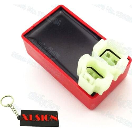 6 Pin AC CDI Ignition Box For Chinese GY6 50cc 125cc 150cc Motor Moped Scooter ATV Quad Go Kart Buggy Motorcycle Red