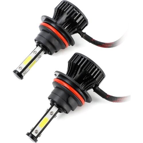 9007 HB5 4-sides LED Headlight Hi/Lo Bulb Xenon Fog Beam for Ford F150 F250