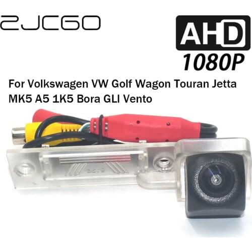 ZJCGO Car Rear View Reverse Backup Parking Reversing Camera for Volkswagen VW Golf Wagon Touran Jetta MK5 A5 1K5 Bora GLI Vento