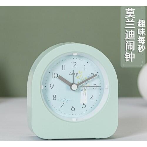 Children Alarm Clock Boys and Girls Bedroom Boutique Small Alarm Clock Bedside Mute Intelligent Electronic Clock Alarm Clock