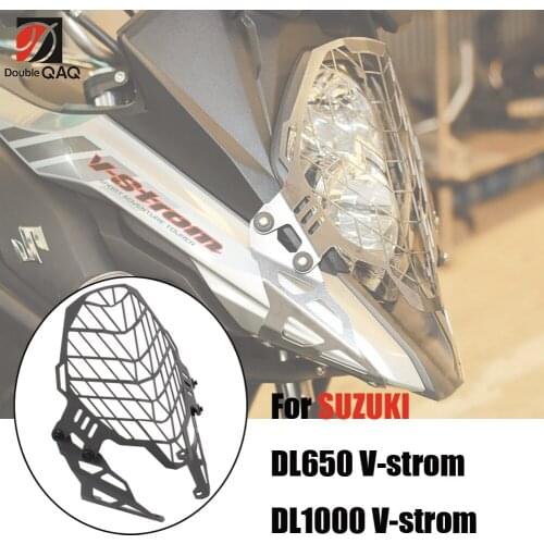 For Suzuki DL650 DL1000 V-strom DL 650 1000 V Strom 650 cooled motorcycle headlight protection lens cap 2017 2018 2019