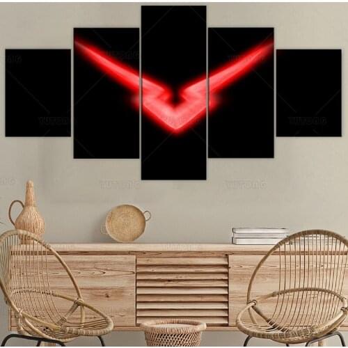 Canvas Wall Art Pictures Framework Home Decorative Living Room 5 Pieces Anime Code Geass Mark Paintings HD Prints Poster