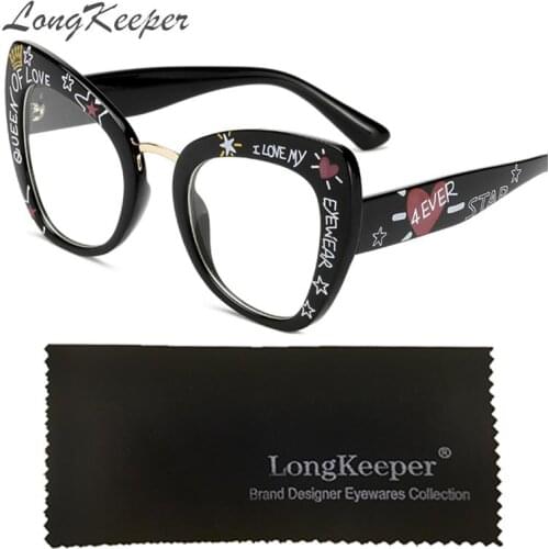Оправы кошачий глаз для очков Long Keeper China At AliExpress