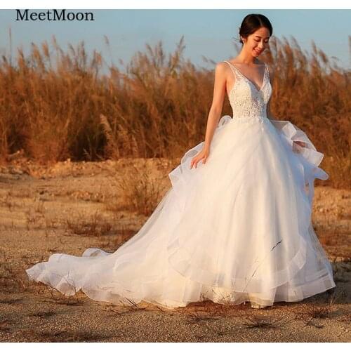 Кружевные свадебные платья MeetMoon China At AliExpress