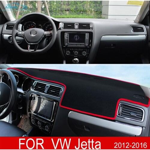 For VW Jetta 6 A6 MK6 2012~2018 5C6 Anti-Slip Mat Dashboard Cover Pad Sunshade Dashmat Car Accessories 2013 2014 2015
