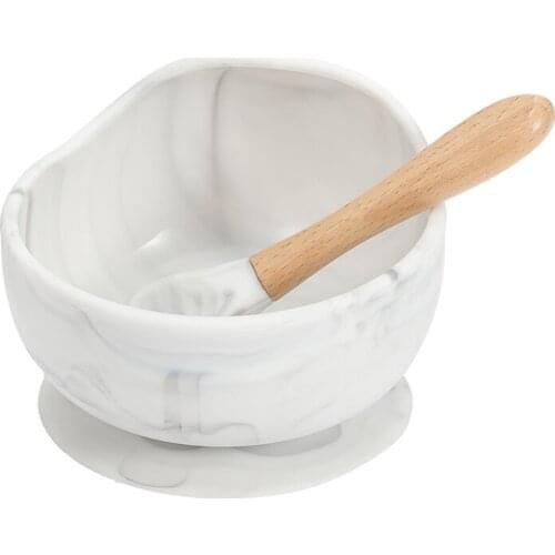 New Color Baby Suction Plate Silicone Feeding Set BPA Free Tableware Kids Toddler Assist Dishes High Quality Silicone