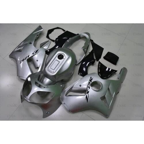Fairings for Kawasaki Zx12r 00 01 Zx12r Motorcycle Fairing 01 Zx 12r Abs Fairing 2000 - 2001 Silver