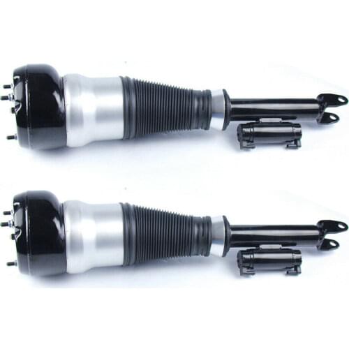 PAIR FRONT LIGHT& RIGHT AIR SUSPENSION SHOCK AIR DAMPER AIR ABSORBER FOR MERCEDES W222 S550 S63 222 320 47 13, 222 320 48 13