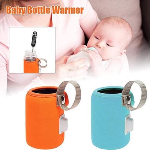 2021 New milk usb baby bottle warmer car heater food feeding heat insulated thermal insulation bag stroller accessories bags