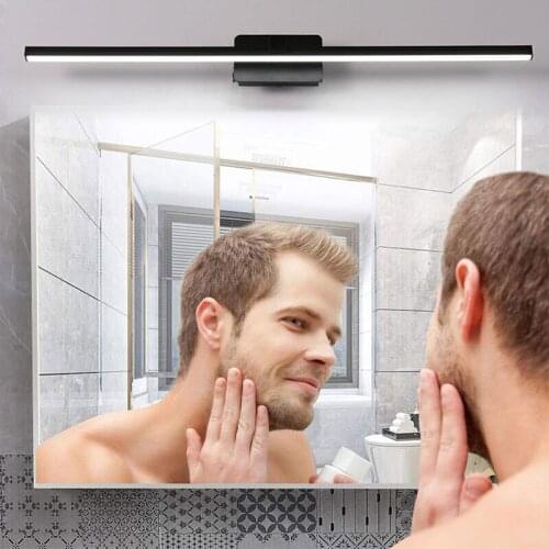 LED Modern Wall Lamp Mirror Makeup Aluminum Lamp Waterproof Stainless Indoor Wall Mounted Bathroom Mirror Light бра