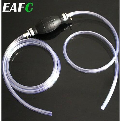 Universal Car Fuel Pump Gas Oil Pump Manual Hand Suction Pipe Pumping Durable For Liquid Petrol Tuning Fuel Gasoline Diesel Pump