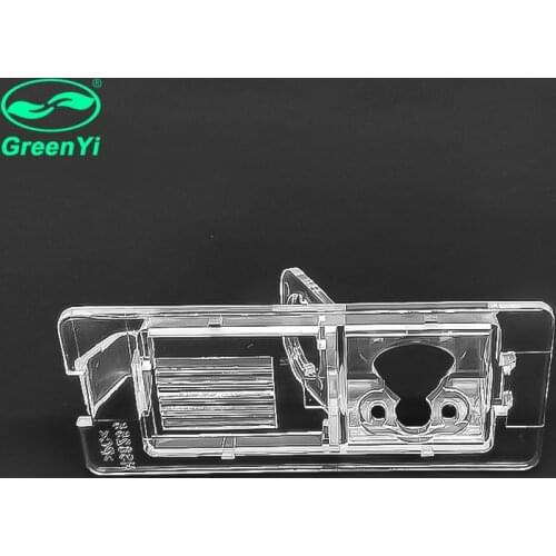 GreenYi Vehicle Rear View Camera Installation Bracket License Plate Lights for Renault Fluence 2011 Car