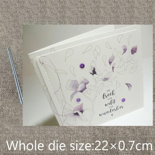 New Design Craft Metal Cutting Die cut dies 2pcs Edge of the paper decoration scrapbook Album Paper Card Craft Embossing die cut