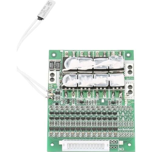 13S 50A Lithium Battery Charging Protection Board BMS With Balance Charging Battery Board For 3.7V Lithium Batteries