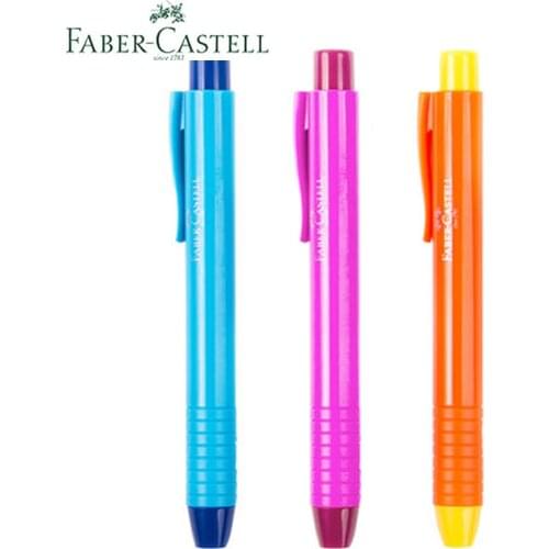 1 Piece of FABER-CASTELL Rubber Pen 5839 Professional Art Sketch Correction Pen Suppression System with Random Colors