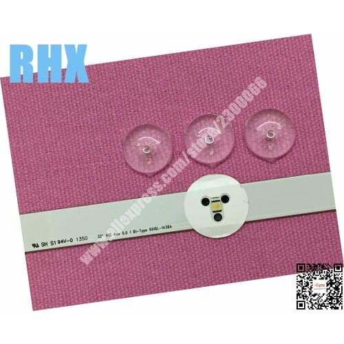 100PCS/Lot LED Optical Lens 3030/2835/3528 LED Diffuse Reflection For Konka Skyworth Changhong Hisense TV Backlight Light box