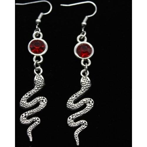 2021 New Exquisite Little Snake Pendant Punk Earrings Fashion Snake Earrings, Feminine Charm Birthstone Earrings
