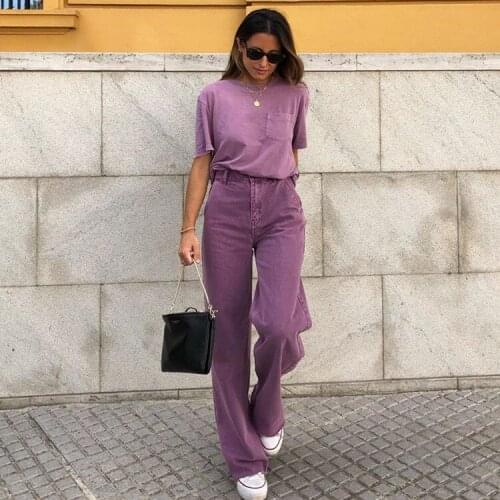 2021 High Waist Loose Comfortable Jeans For Women Plus Size Fashionable Casual Straight Pants Mom Jeans Washed Boyfriend Jeans