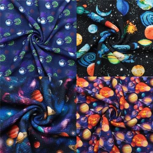 50*145cm Space Star Bullet Textured Liverpool Fabric for Tissue Kids Patchwork Cloth DIY Sewing Quilting Cushion Cover,c14897