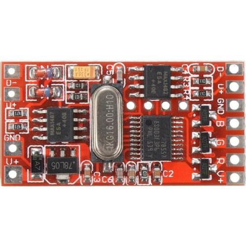 72W 6A Dmx512 Decoder Board Codering Module Controller 3 Channel For Rgb Led Stage Light Spot Lights Dc12-24V