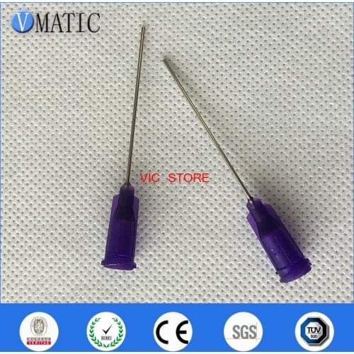 Free Shipping 1.5'' 21G TE Premier Dispense Tips Liquid Glue Dispensing Needles 1-1/2 Inch