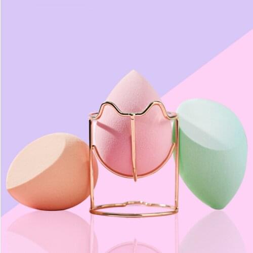 Hot 1pcs Beauty Egg Stand Puff Storage Rack Makeup Beauty Egg Puff Storage Rack Tool Home Organizer Bathroom Beauty Rack