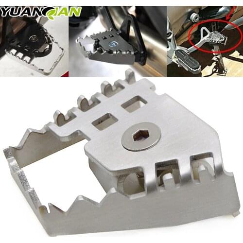 For BMW R1200GS F800GS ADV F700GS F650GS R1150GS Rear Foot Brake Lever Peda Enlarge Extension Rear Brake Peg Pad Extender