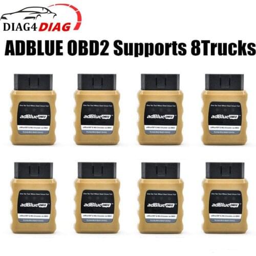 For DAF/Benz/Renault/Scania/Man/Iveco/Ford AdBlue OBD2 Emulator Truck AdblueOBD2 NOX Sensor Emulation Plug & Drive Via OBD