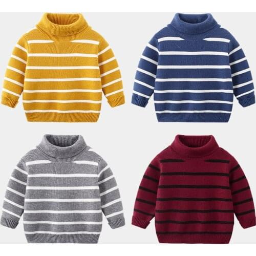 FANAIDENG Turtlenecks For Boys