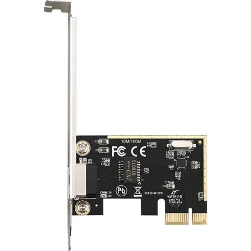 PCI Express PCI-E Network Card Controller 10/100Mbps RJ45 Lan Adapter for Desktop PC