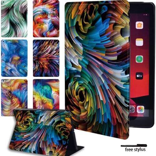 Tablet Folio Leather Case Cover - Fit Apple IPad 2/3/4/ipad 2017 5th Gen/2018 6th Gen/2019 7th Gen/2020 8th Gen/Mini 1/2/3/4/5