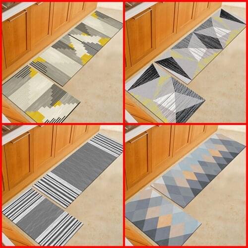 Kitchen Floor Mat Door Mat Bathroom Floor Mat Living Room Bedroom Thicken Kitchen Carpet Customization