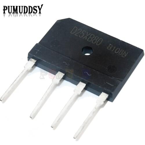 5PCS D25XB80 D25SBA80 Bridge Rectifier 25A 800V New And Original IC