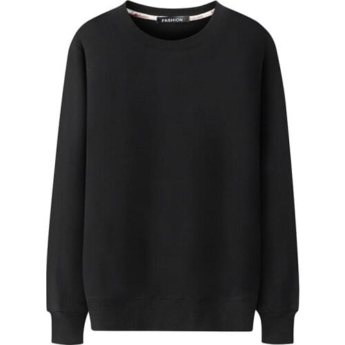 Men sweatshirt plus velvet to keep warm 2020 new arrival winter casual comfortable male thick pullover black blue red white H62