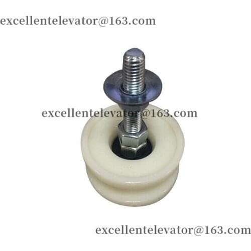 GAA456DH1 Escalator Handrail Guide Roller with Shaft 70*34*6201 Use for Otis 506NCE 1 Pack=10 Pieces