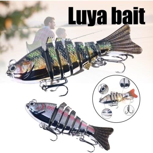 New Portable Fishing Lures Slow Sinking Bionic Swimming Lures Reusable Fishing Accessories for Outdoor Lake Sea N66
