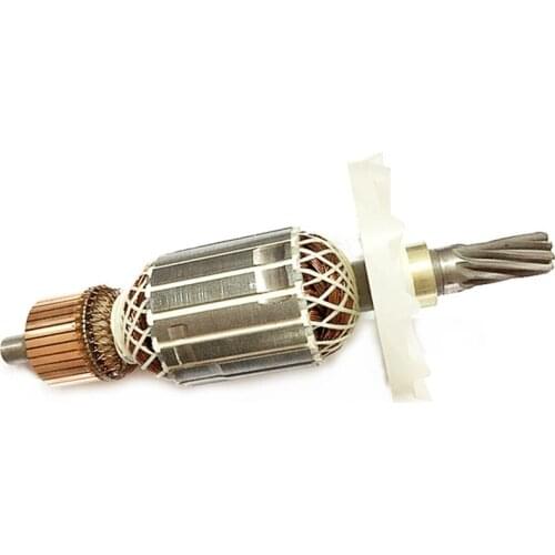 AC 220-230V Demolition Hammer Motor Rotor for Hitachi 9 Tooth 360286E H65SB2 H65SD2 H65SD H70SD H70SA Accessories