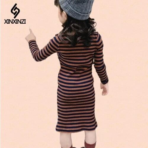 Girls princess dress autumn and winter 2020 new childrens western style long-sleeved dress little girl red velvet cake dress