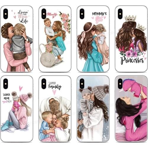 Custom Photo Mom Baby Girl Boy Cover For Kyocera Digno BX Android One S4 S6 X3 Basio 4 Urbano V04 Kantan Sumaho 705KC Phone Case