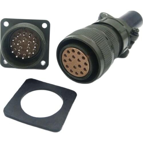 Straight plug MS3102 3106A20-29S 17pin aviation connector for encoder plug servo motor connector