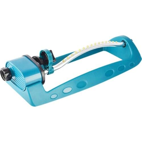 Lawn sprinkler water spray nozzle Watering Irrigation 15-hole automatic swinging garden sprinkler gardening tools and equipment