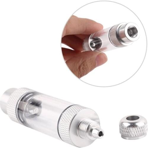 1pc Carbon Dioxide Bubble Counter Single Double Head For Fish Tank Aquarium CO2 Diffuser Regulator Non-reture