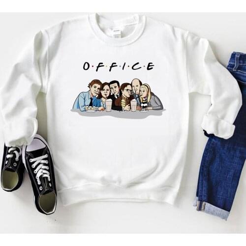 Tv Show The Office Sweatshirt The Office Cast DAVID Michael Scott Dwight Schrute Parody Graphic Sweatshirts Unisex Casual Hoodie