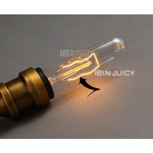 Marconi Style Light Bulb Lamp Vintage Edison Reproduction 30 Watt Clear Glass Fireworks E27 T10 AC110V 120V 220V 240V