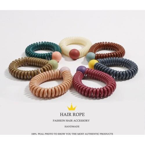 1PC 7CM High Elasticity Nylon Elastic Hair Bands Ponytail For Women Girls Hair Band Baby Girl Headbands Accessories