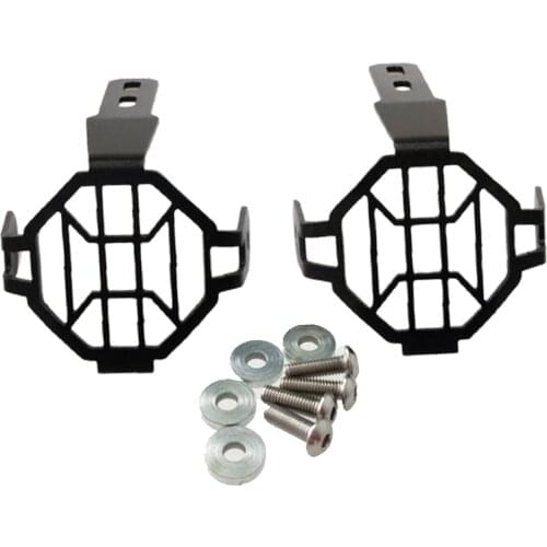 2pcs Motorcycle Fog Lights Foglights Guards Cover for BMW R1200GS ADV F800GS